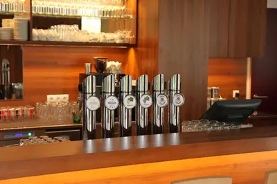 Lounge oder Bar in der Unterkunft Seminarhotel Springer Schlössl