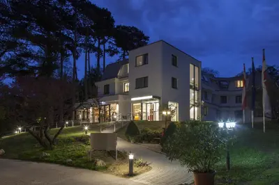 Das Gebäude in dem sich das Hotel befindet