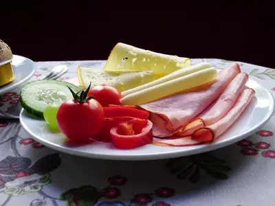 Essen in der Pension oder in der Nähe