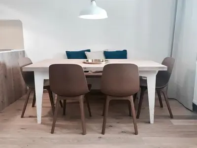 Grundriss der Unterkunft See-Apartment Weiden