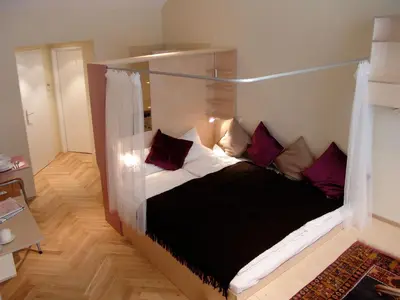 Ein Bett oder Betten in einem Zimmer der Unterkunft WANZ'inn Design Appartements