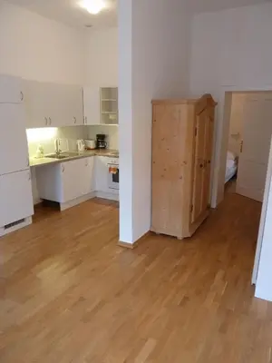 Küche/Küchenzeile in der Unterkunft Sobieski District-1 Ring Apartments