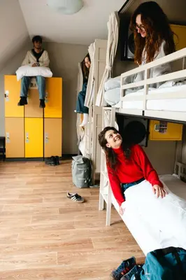 Gäste, die in der Unterkunft Wombat's City Hostel Vienna Naschmarkt übernachten