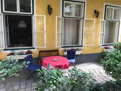 Grundriss der Unterkunft 70m² großes Apartment mit Gartenzugang