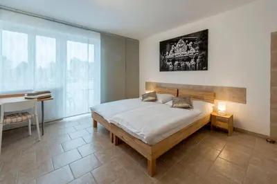 Ein Bett oder Betten in einem Zimmer der Unterkunft WN Rooms