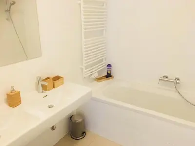 Ein Badezimmer in der Unterkunft Vienna Hauptbahnhof Apartments 5