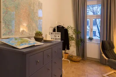 Grundriss der Unterkunft Stunning Apartment Vienna Central Station