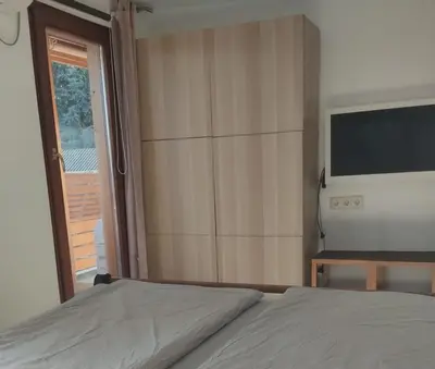 Ein Bett oder Betten in einem Zimmer der Unterkunft Michael's Nest