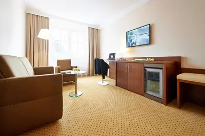 TV/Unterhaltungsangebot in der Unterkunft Hotel Admiral am Kurpark