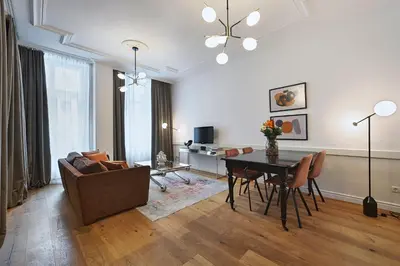 TV/Unterhaltungsangebot in der Unterkunft 6 rooms Votivpark