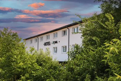 Das Gebäude in dem sich das Hotel befindet