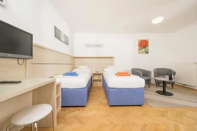 TV/Unterhaltungsangebot in der Unterkunft Appartements Ferchergasse