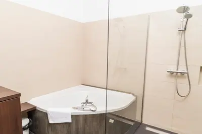 Ein Badezimmer in der Unterkunft Stephansdom Premium Apartments
