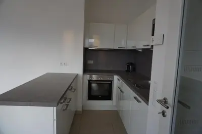 Küche/Küchenzeile in der Unterkunft 4 Beds and More Vienna Apartments - Contactless check-in