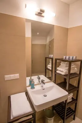 Ein Badezimmer in der Unterkunft easy-flat Pilgramgasse - Apartments near Metro