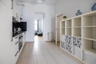 Küche/Küchenzeile in der Unterkunft easy-flat Pilgramgasse - Apartments near Metro