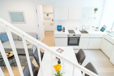 Küche/Küchenzeile in der Unterkunft Luxury Suites Liechtenstein