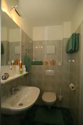 Ein Badezimmer in der Unterkunft Pension Kasper