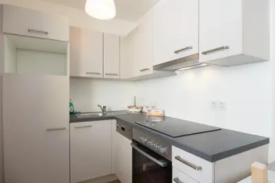 Küche/Küchenzeile in der Unterkunft Vienna City Apartments 1100 Vienna