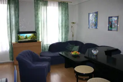Ein Sitzbereich in der Unterkunft Apartment Gabriela