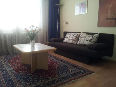 Ein Sitzbereich in der Unterkunft Cosy Apartment in the City