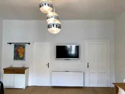 TV/Unterhaltungsangebot in der Unterkunft Atelier Lomani