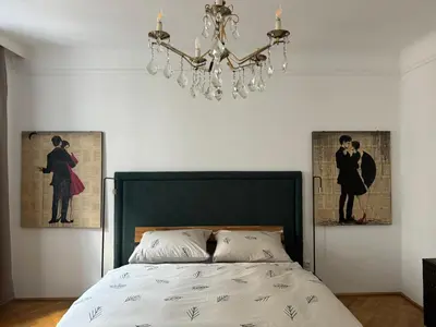 Ein Bett oder Betten in einem Zimmer der Unterkunft Atelier Lomani