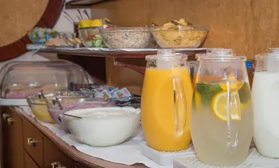 Essen in der Pension oder in der Nähe