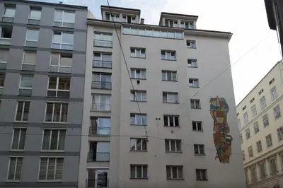 Das Gebäude in dem sich das Hotel befindet