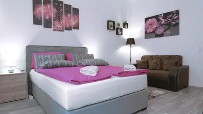 Ein Bett oder Betten in einem Zimmer der Unterkunft Donkey 2