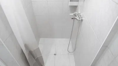 Ein Badezimmer in der Unterkunft Donkey 2