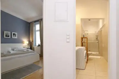 Ein Badezimmer in der Unterkunft Classy Apartment in the Heart of Vienna