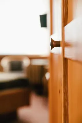Ein Bett oder Betten in einem Zimmer der Unterkunft Das Stadthaus