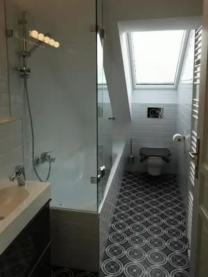 Ein Badezimmer in der Unterkunft Sissi Apartments