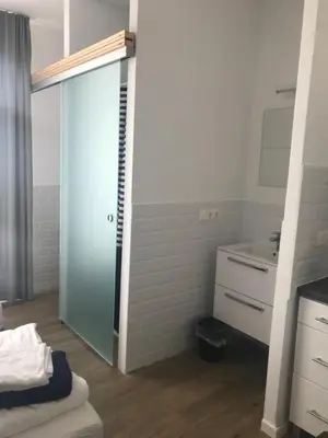 Ein Badezimmer in der Unterkunft Sissi Apartments