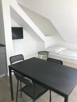 Ein Bett oder Betten in einem Zimmer der Unterkunft Sissi Apartments
