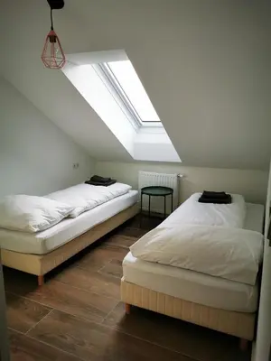 Ein Bett oder Betten in einem Zimmer der Unterkunft Sissi Apartments