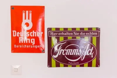 Ein Zertifikat, Auszeichnung, Logo oder anderes Dokument, das in der Unterkunft Gästesuiten beim Schloss ausgestellt ist
