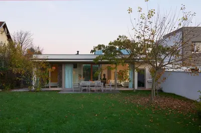 Ein Garten an der Unterkunft Bungalow Brigitte