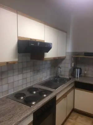 Küche/Küchenzeile in der Unterkunft D&E Rooms