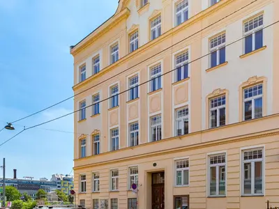Das Gebäude in dem sich das Aparthotel befindet