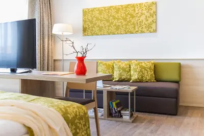 TV/Unterhaltungsangebot in der Unterkunft Hotel Das Himberg