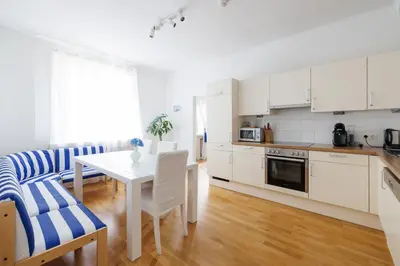 Küche/Küchenzeile in der Unterkunft Apartment France | Operastreet