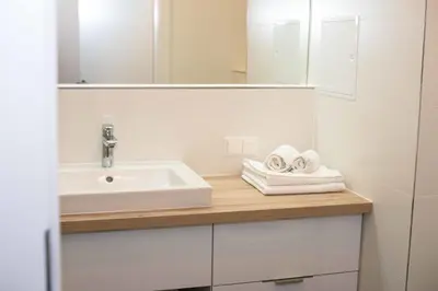 Ein Badezimmer in der Unterkunft Schönbrunn Design