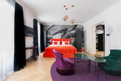 Ein Bett oder Betten in einem Zimmer der Unterkunft City Stay Vienna – Stephansdom