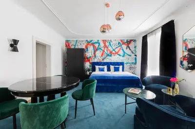 Ein Bett oder Betten in einem Zimmer der Unterkunft City Stay Vienna – Stephansdom