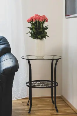 Ein Sitzbereich in der Unterkunft Carin Deluxe I