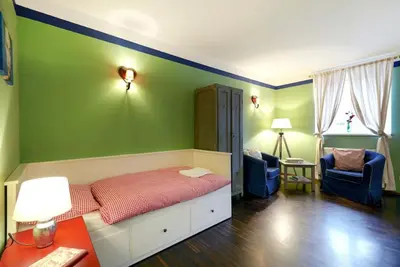 Ein Bett oder Betten in einem Zimmer der Unterkunft Vienna Penthouse 1