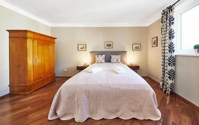 Ein Bett oder Betten in einem Zimmer der Unterkunft Vienna Penthouse 2