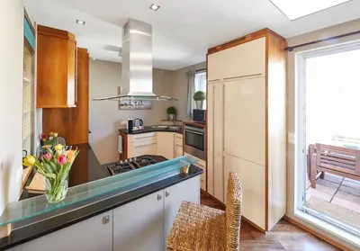 Küche/Küchenzeile in der Unterkunft Vienna Penthouse 2